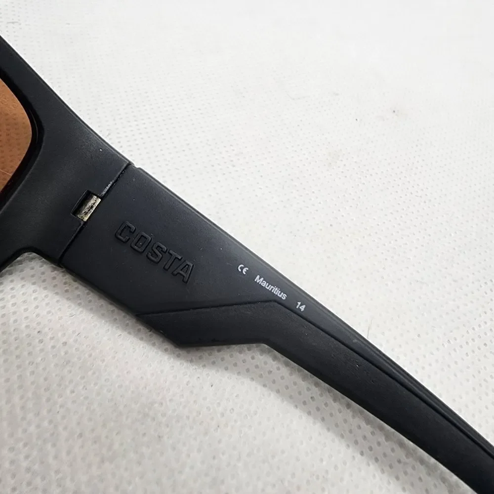 Costa Luka Mauritius Polarized Black Sunglasses